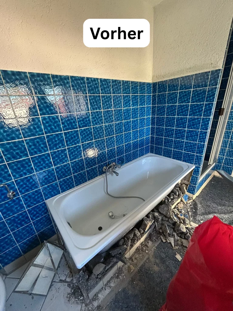Badezimmer vor dem Umbau