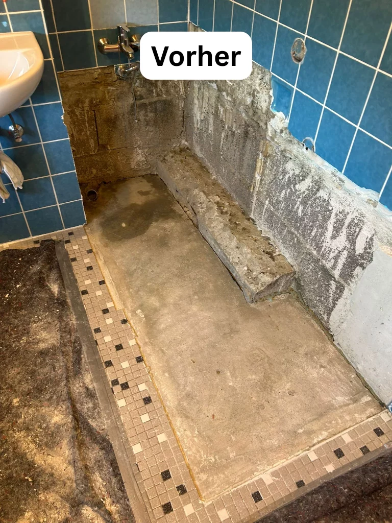 Alte Badewanne vor Umbau